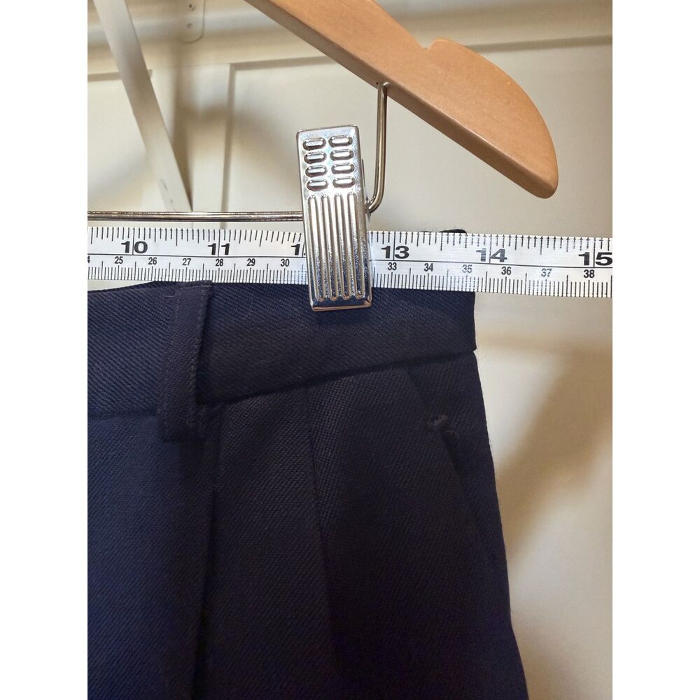 Pendleton 100% Wool Pleated Pants in Navy